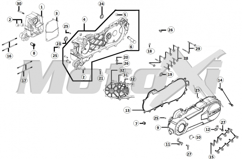 SUPER 8 4 T 50cc