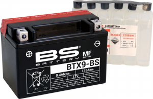 AKKU BS Battery BTX9-BS MF (cp) Maintenance Free