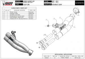 VAIMENNIN MIVV DOUBLE GUN STEEL e 2007-2013