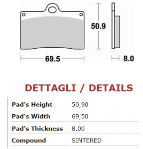 PAD SINTERED