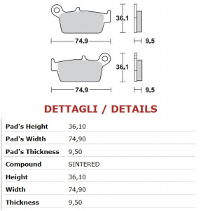 BRAKING JARRUPALA TAKA (CM44)