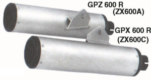 GPZ 600 R - GPX 600 R VAIMENTIMET e 87-