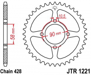 CBR 125 R TAKARATAS JT 44P