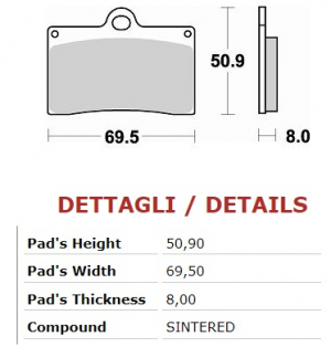 PAD SINTERED