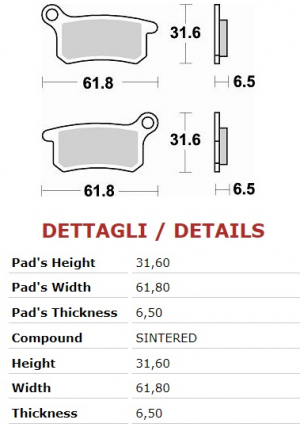 PAD SINTERED