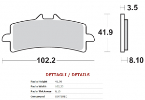 BRAKING JARRUPALA SINTER ETU (CM55)