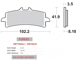 BRAKING JARRUPALA SINTER ETU (P1R)