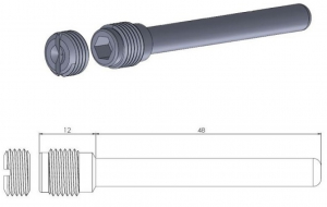 BRAKE PAD PIN OEM REPLACEMENT