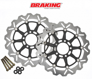 KAWASAKI ZX 6RR & 636 03-04 BIG BRAKE KIT STX70D