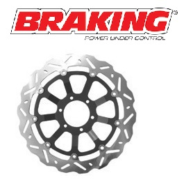 SUZUKI DISK WAVE FLOATING FRONT LEFT AL-HUB