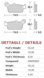 PAD SINTERED