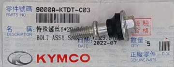BOLT ASSY SPECIAL 6*29.5(G)