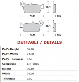 BRAKING JARRUPALA TAKA (CM44)